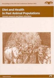 Diet and health in past animal populations current research and future directions