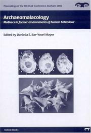Archaeomalacology molluscs in former environments of human behaviour