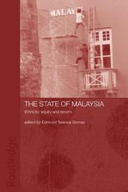 The state of Malaysia ethnicity, equity and reform