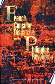 French consular dispatches on the Philippine revolution