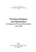 The Ramos presidency and administration contemporary views and assessments (1992-1998)