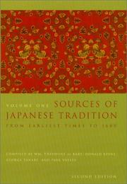 Sources of Japanese tradition