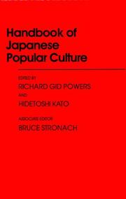 Handbook of Japanese popular culture