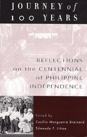 Journey of 100 years reflections on the Centennial of Philippine independence