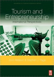 Tourism and entrepreneurship international perspectives