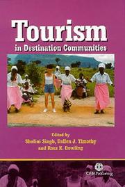Tourism in destination communities