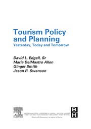 Tourism policy and planning yesterday, today and tomorrow