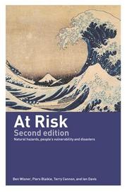 At risk natural hazards, people's vulnerability and disasters