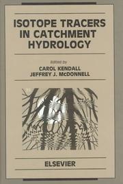 Isotope tracers in catchment hydrology
