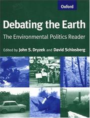 Debating the earth the environmental politics reader