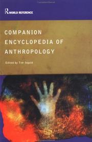 Companion encyclopedia of anthropology