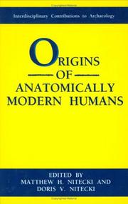 Origins of anatomically modern humans