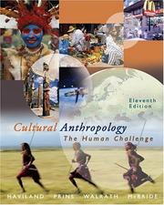 Cultural anthropology the human challenge