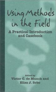 Using methods in the field a practical introduction and casebook