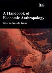 A Handbook of economic anthropology