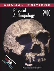 Annual Editions Physical anthropology. 1999