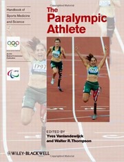 The paralympic athlete handbook of sports medicine and science