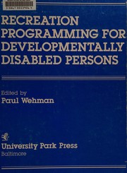Recreation programming for developmentally disabled persons