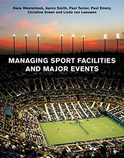 Managing sport facilities and major events