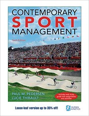 Contemporary sport management
