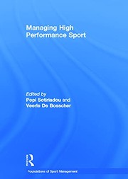 Managing high performance sport