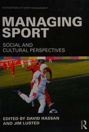 Managing sport social and cultural perspectives