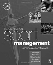 Sport management principles and applications