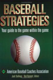 Baseball strategies American Baseball Coaches Association