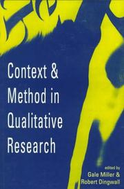 Context and method in qualitative research