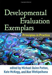 Developmental evaluation exemplars principles in practice