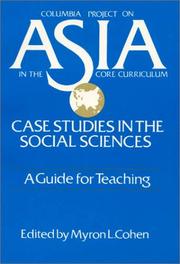 Asia, case studies in the social sciences a guide for teaching