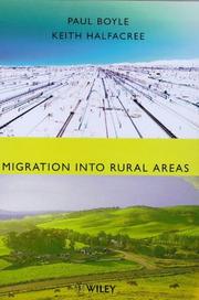 Migration into rural areas theories and issues