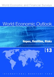 World economic outlook  April 2013 hopes, realities, risks.