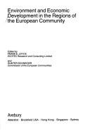 Environment and economic development in the regions of the European Community