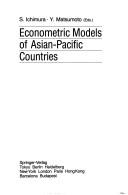 Econometric models of Asian-Pacific countries