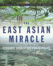 The East Asian miracle economic growth and public policy.