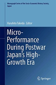 Micro-performance during postwar Japan's high-growth era
