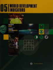 World development indicators 2005.