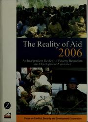 The reality of aid 2006 focus on conflict, security and development