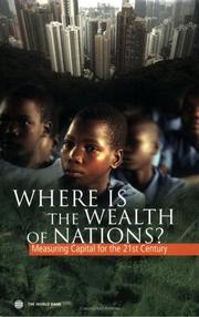 Where is the wealth of nationsn measuring capital for the 21st century.