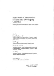 Handbook of innovation systems and developing countries building domestic capabilities in a global setting