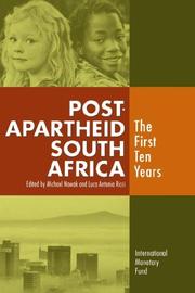 Post-apartheid South Africa the first ten years