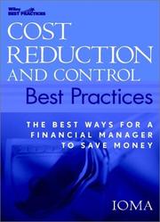 Cost reduction and control best practices the best ways for a financial manager to save money