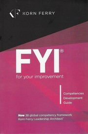 FYI for your improvement: competencies development guide