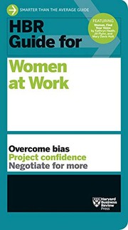HBR guide for women at work.