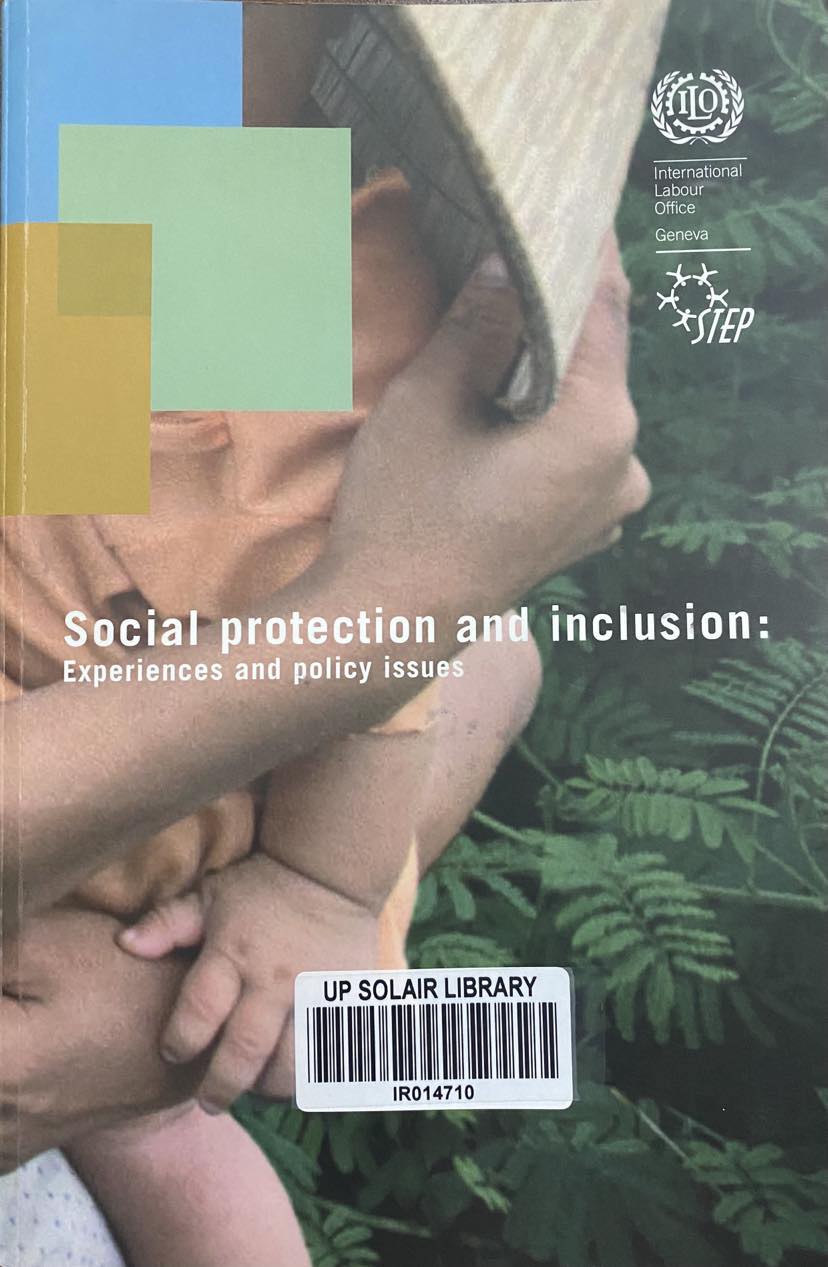 Social protection and inclusion experiences and policy issues.