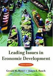 Leading issues in economic development