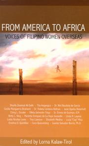 From America to Africa voices of Filipino women overseas
