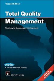 Total quality management the key to business improvment.