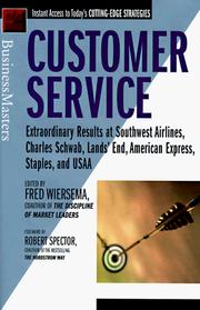 Customer service extraordinary results at Southewest Airlines, Charles Schwab, Lands' End, american Express, Staples, and USAA